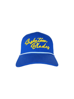 Blades Adult BD Curved Brim Script Rope Hat