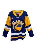 Blades Adult CCM Authentic Jersey Royal