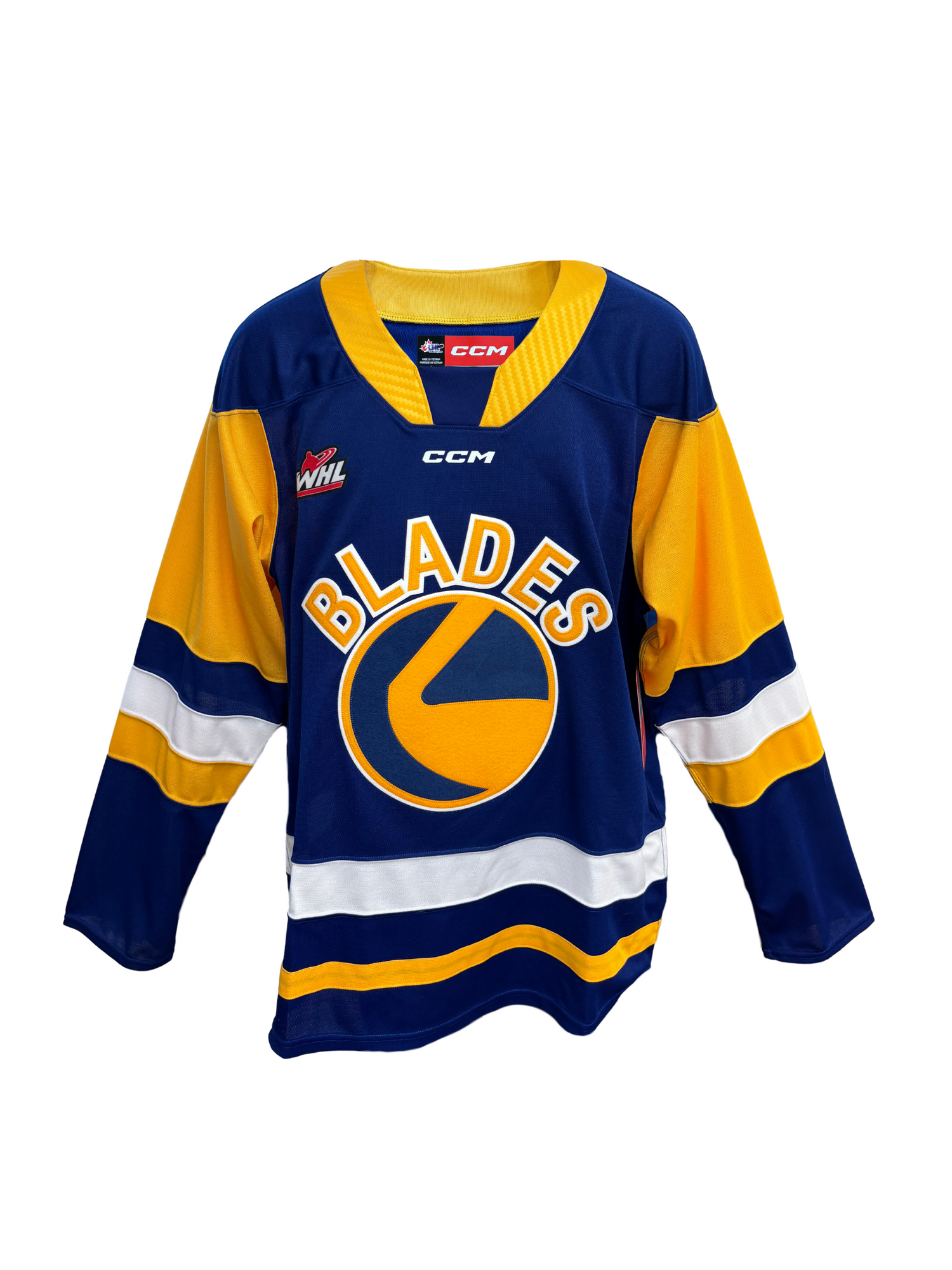 Blades Adult CCM Authentic Jersey Royal