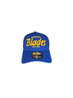 Blades Adult NE 940 Curved Brim 1964 Script Trucker Hat