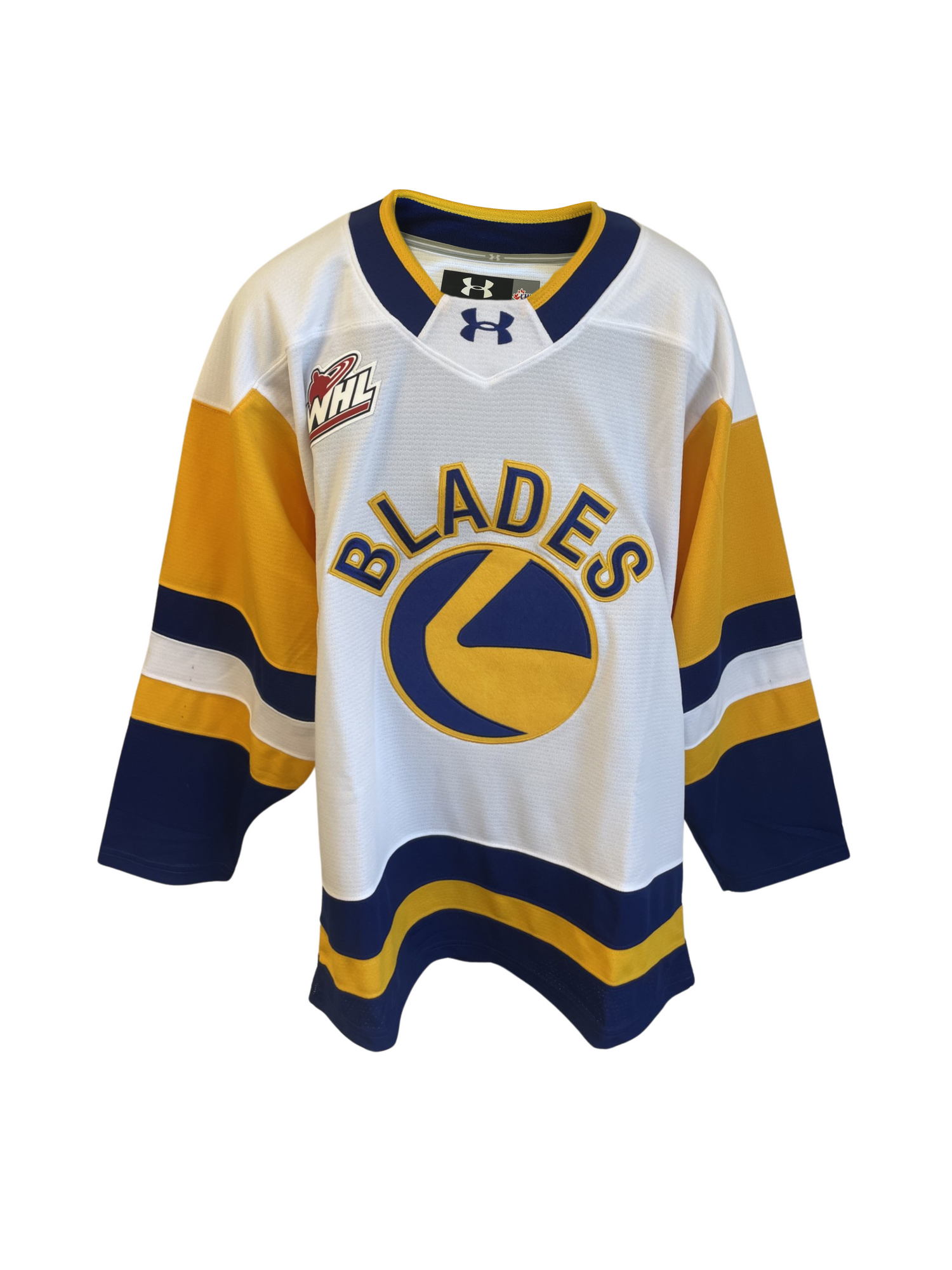 Blades Adult UA Authentic Jersey White