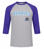 Berries Adult 3/4 Length Script T-Shirt
