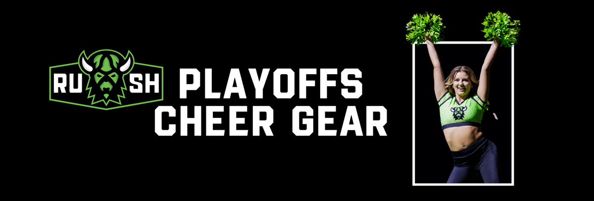Rush Playoffs Cheer Gear