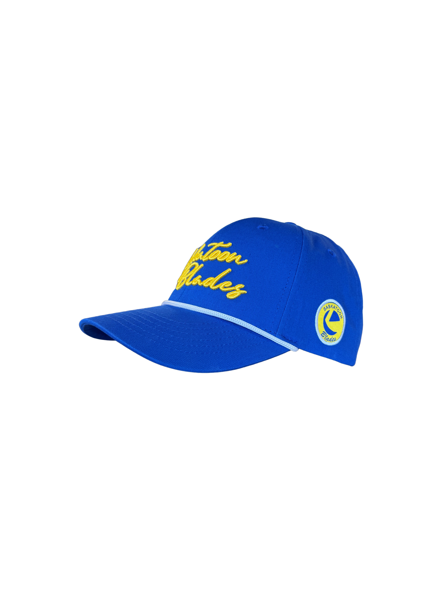 Blades Adult BD Curved Brim Script Rope Hat