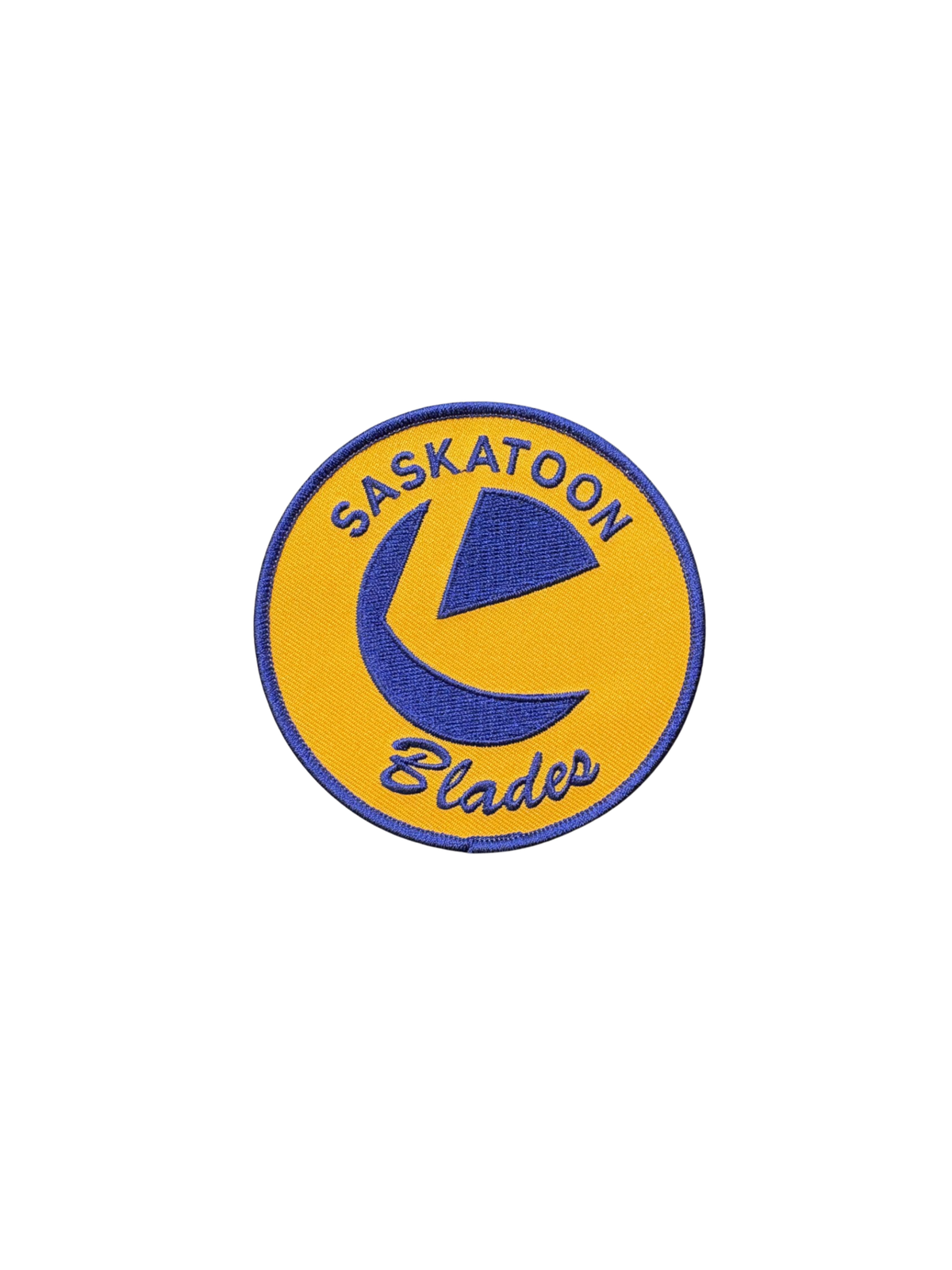Blades Embroidered Iron-On Crest