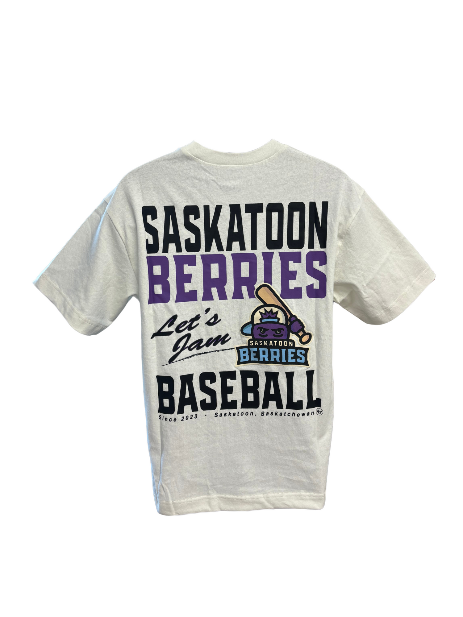 Berries Adult '47 Let's Jam T-Shirt Back