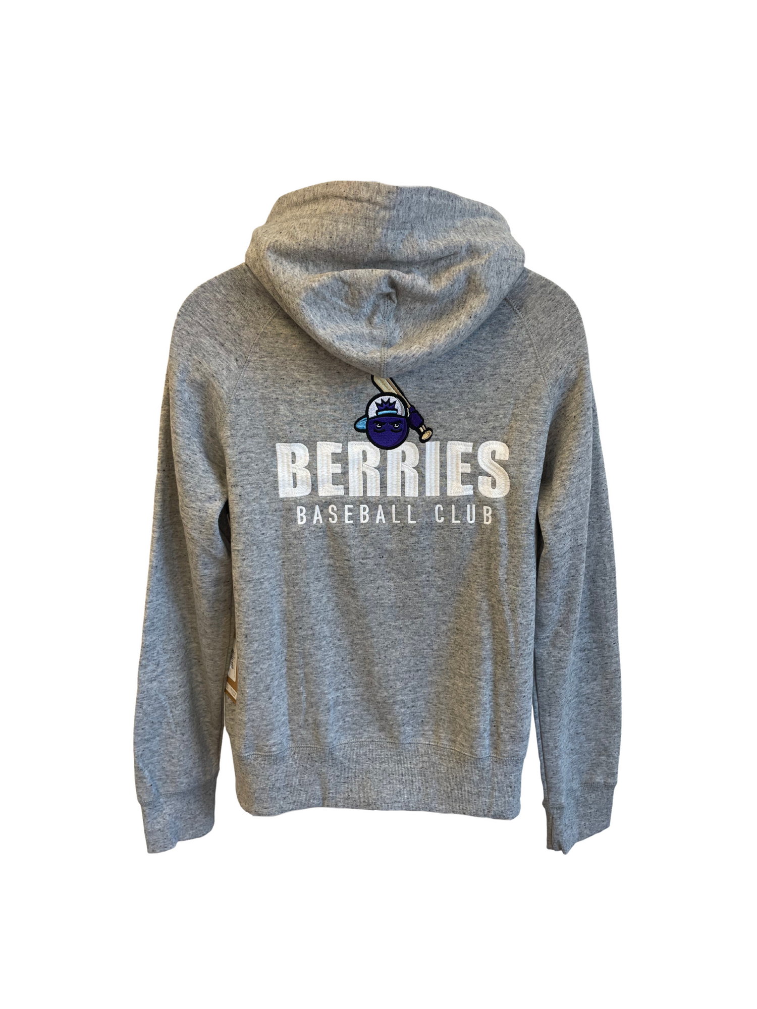 Berries Adult CC Baseball Club Full Zip Bunny Hug Back