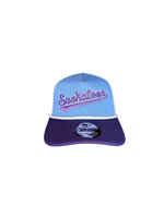 Berries Adult NE 940 Curved Brim Berry Script Rope Two Tone Hat