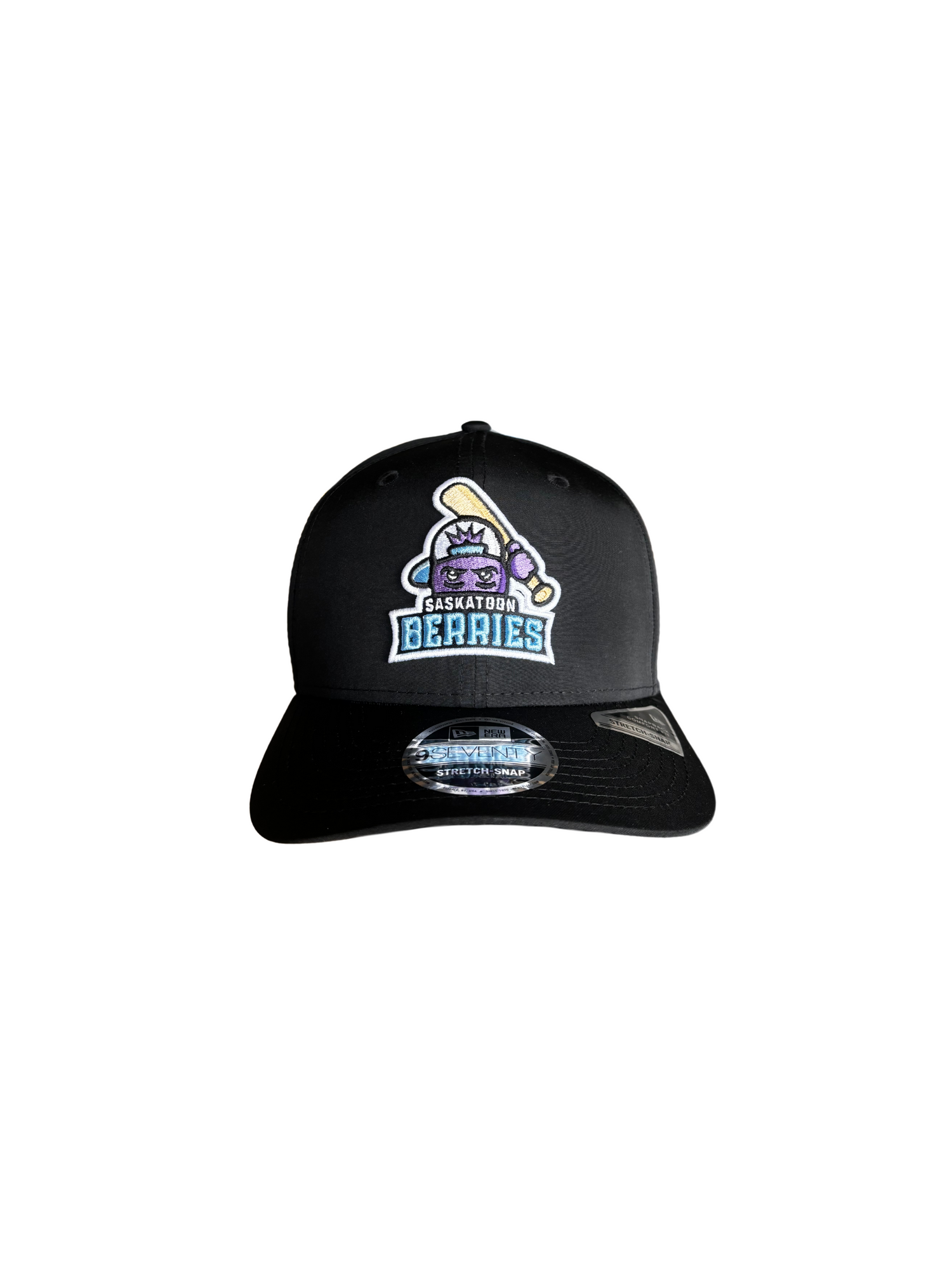 Berries Adult NE 970 Curved Brim Blackout Hat