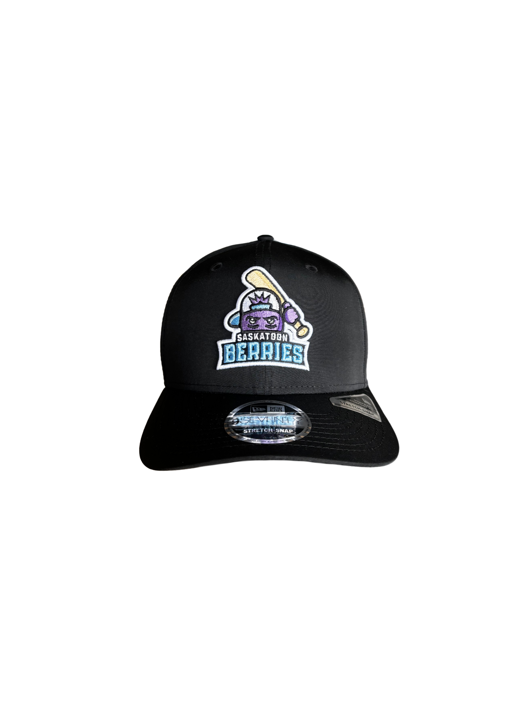 Berries Adult NE 970 Curved Brim Blackout Hat