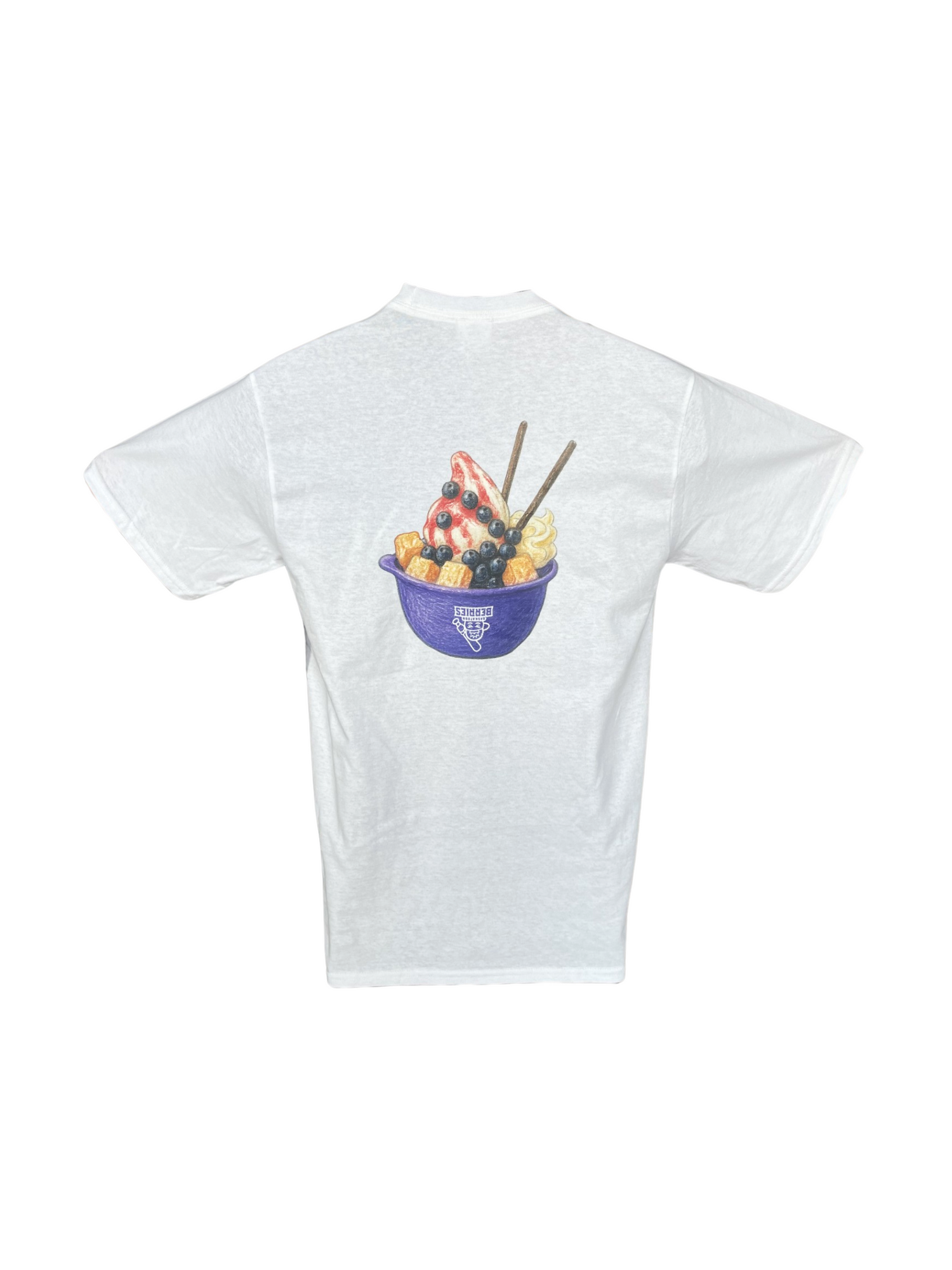Berries Adult The Big Scoop T-Shirt Back