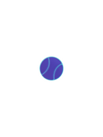 Berries Shoe Jibbitz Purple Baseball