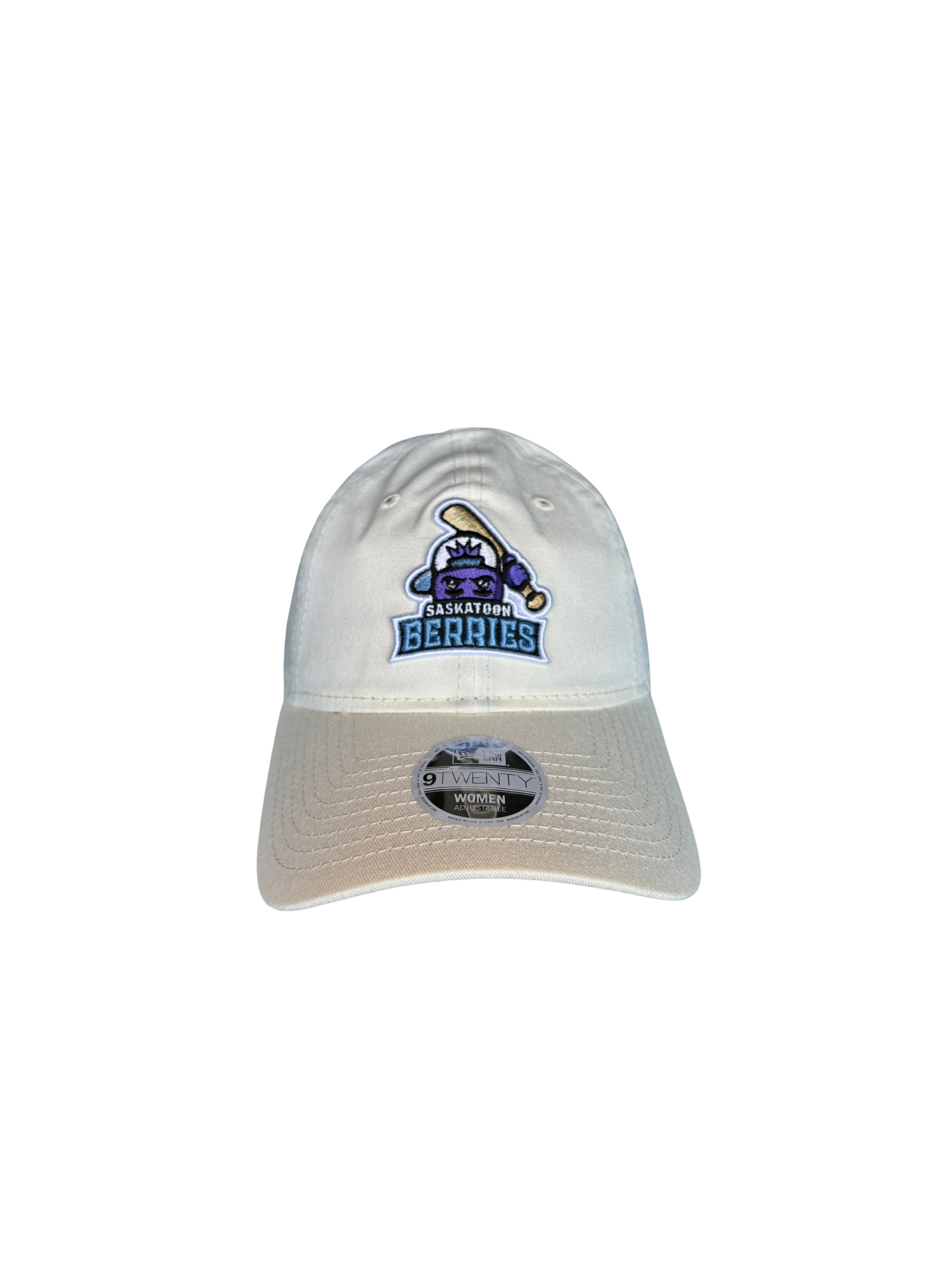 Berries Womens NE 920 Curved Brim Classic Hat Cream