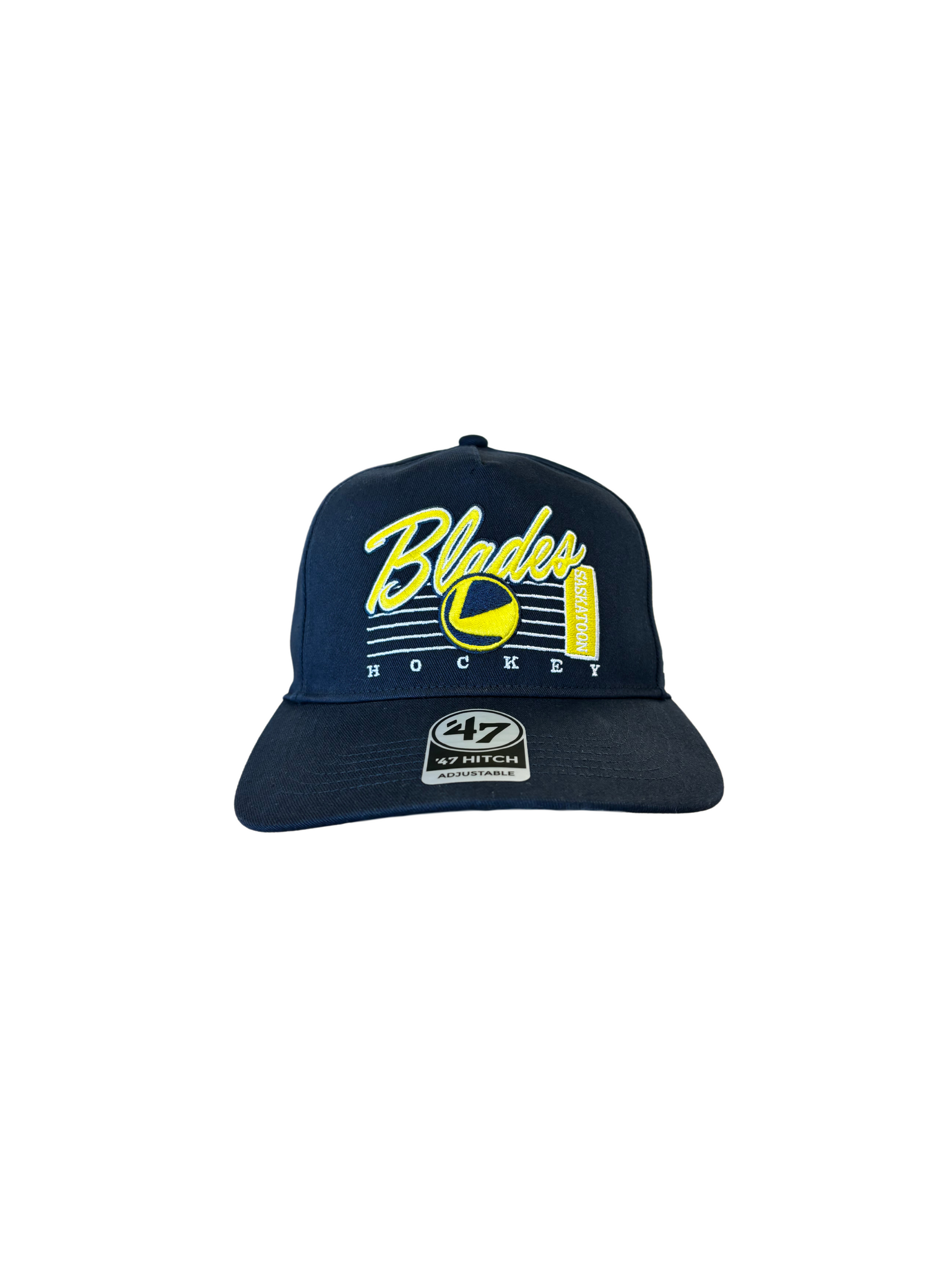 Blades Adult '47 Curved Brim Double Header Hitch Hat
