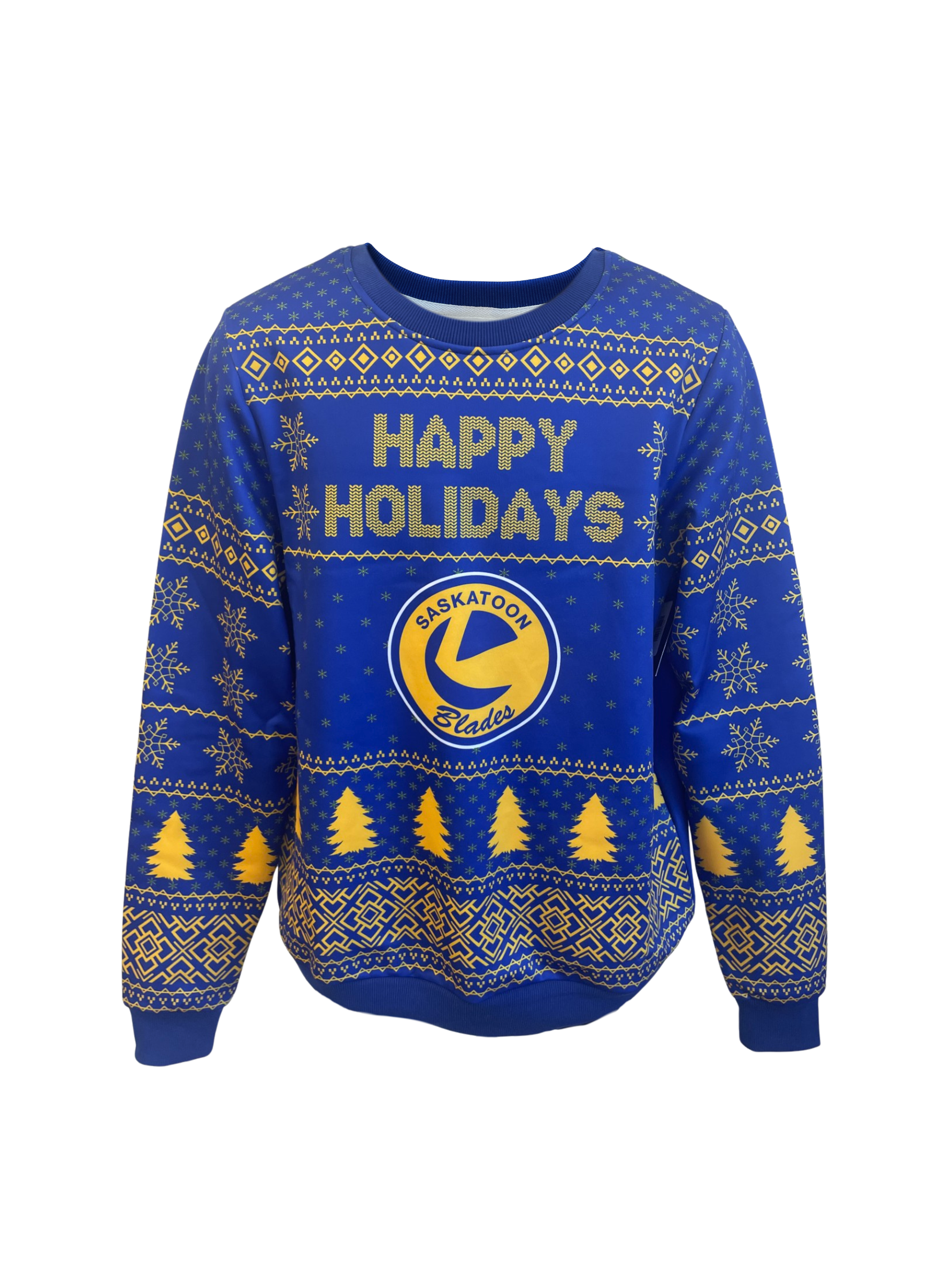 Blades Adult BD Happy Holidays Ugly Sweater