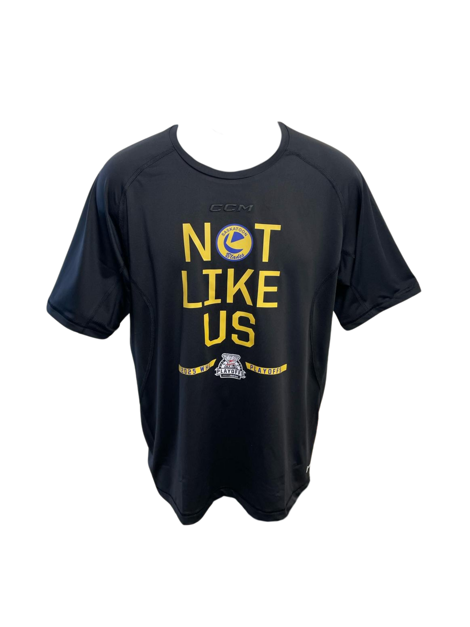 Blades Adult CCM Team NOT LIKE US 2025 Playoff T-Shirt