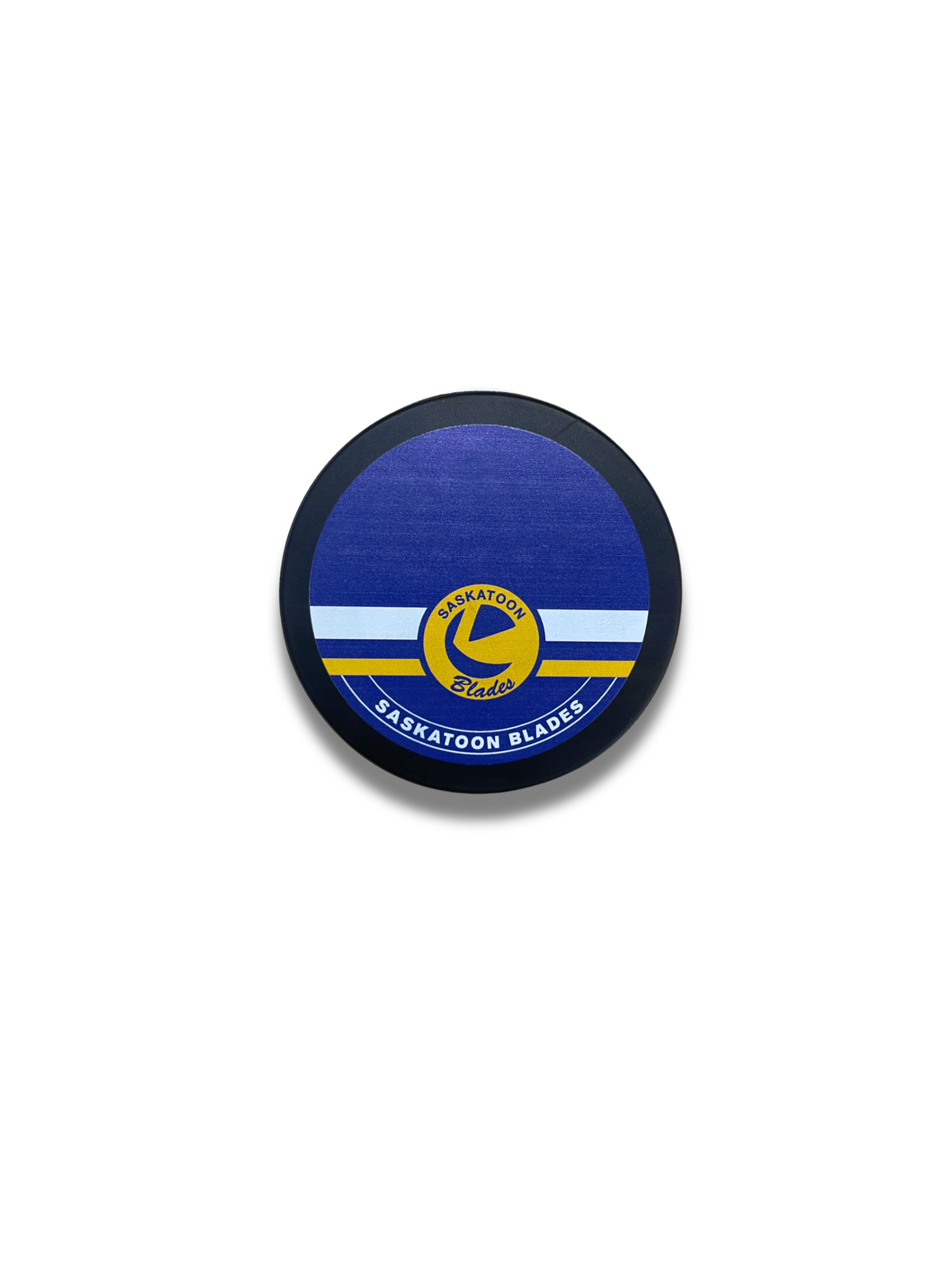 Blades Mustang Autograph Hard Puck