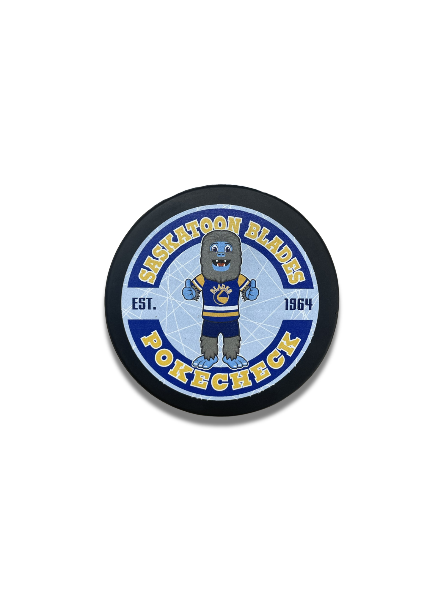 Blades Mustang Pokecheck Hard Puck