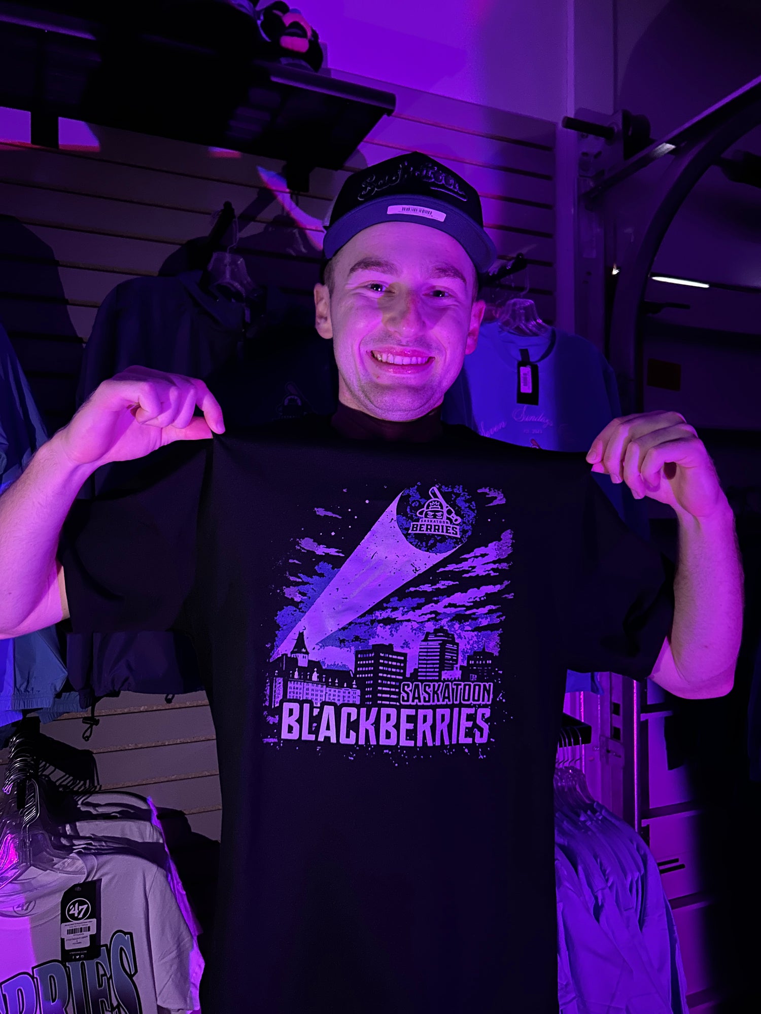Berries Adult Blackberries Spotlight T-Shirt