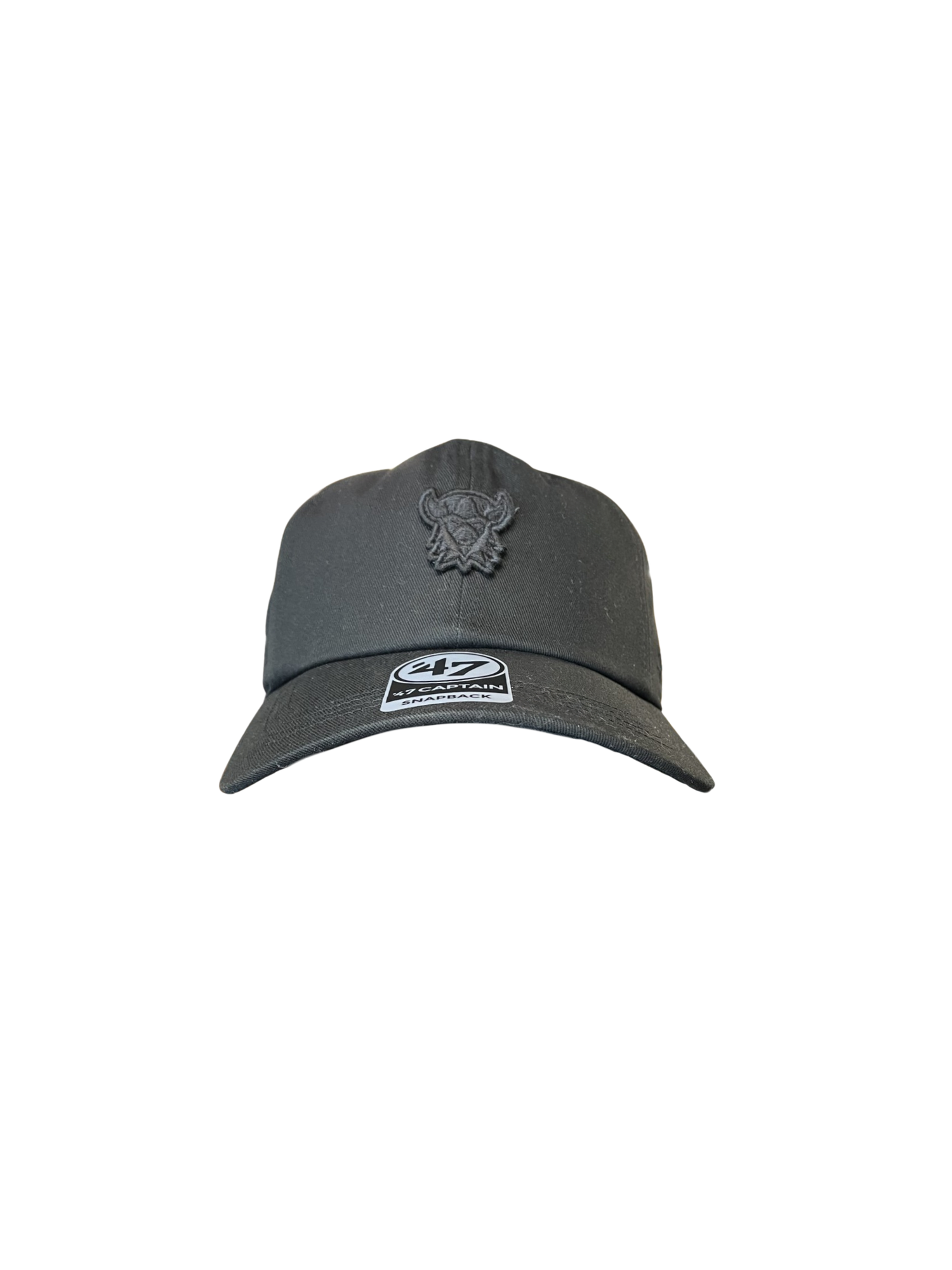 Rush Adult '47 Clean-Up Curved Brim Blackout Bison Hat