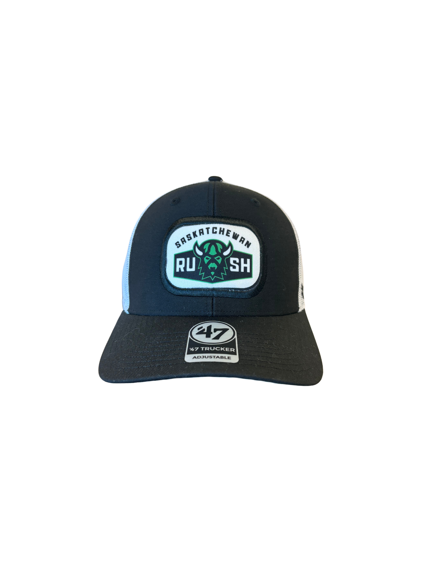Rush Adult '47 Curved Brim Patch Mesh Hat