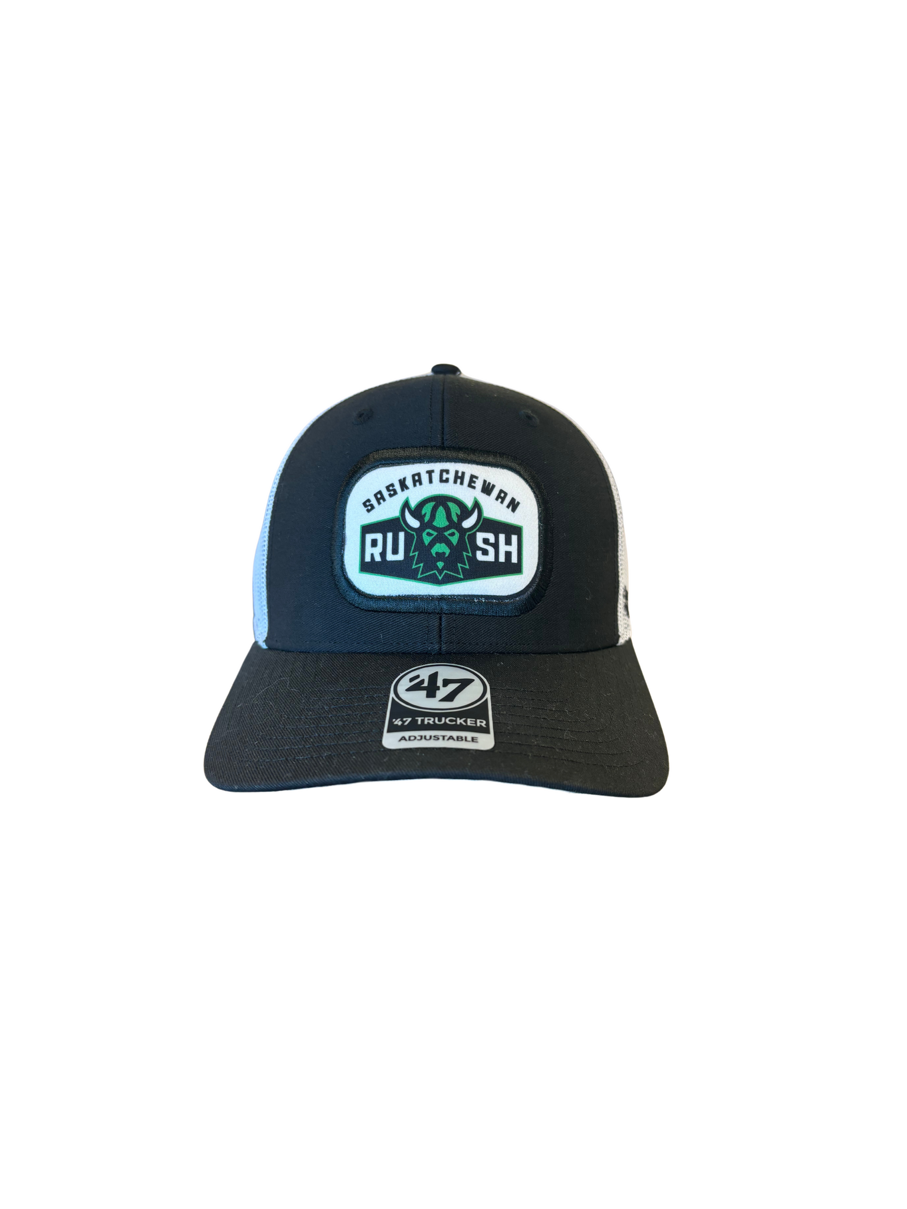 Rush Adult '47 Curved Brim Patch Mesh Hat
