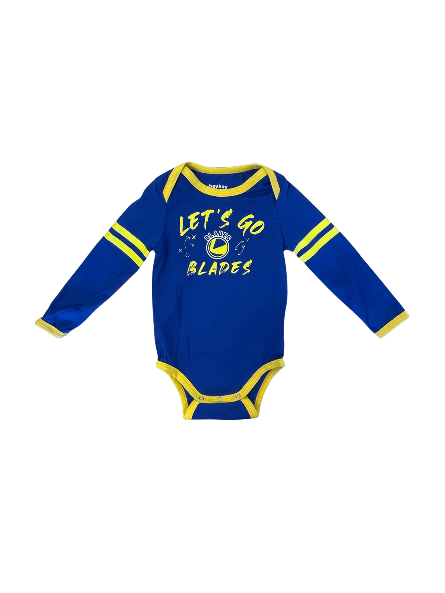 Blades Child Go Blades Long Sleeve Onesie