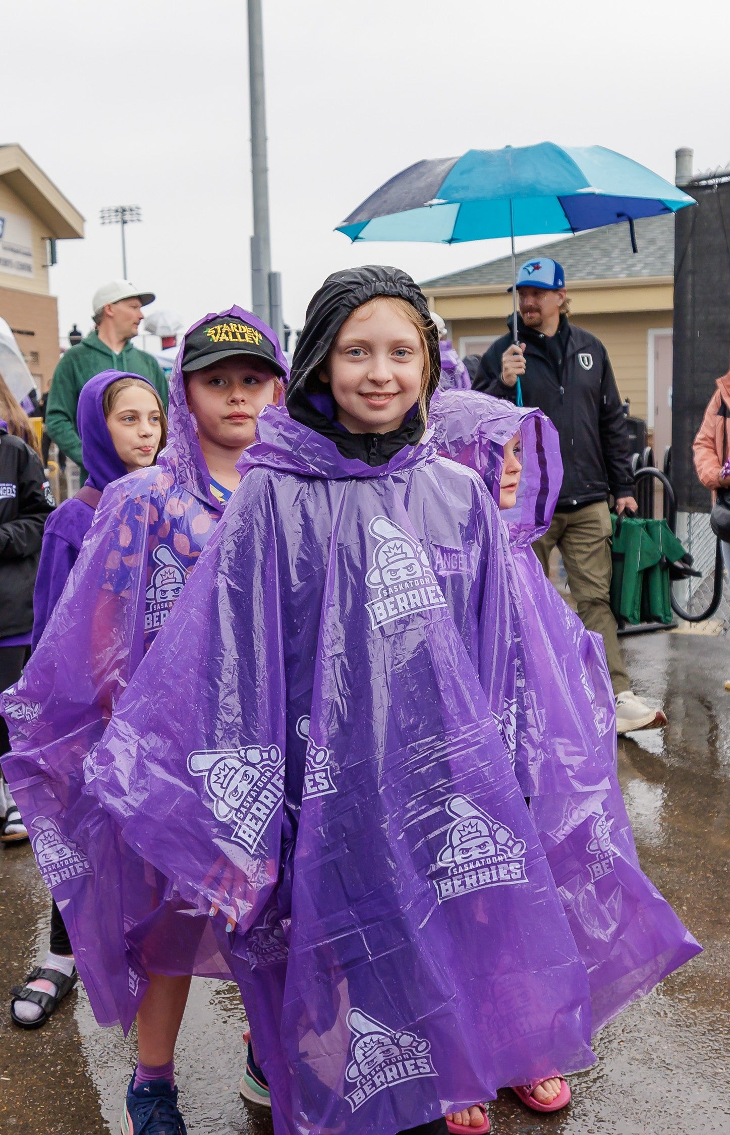 Berries Rain Poncho
